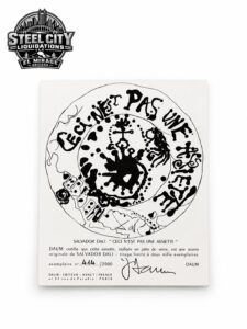 Accompanying Daum certificate numbered 414/2000